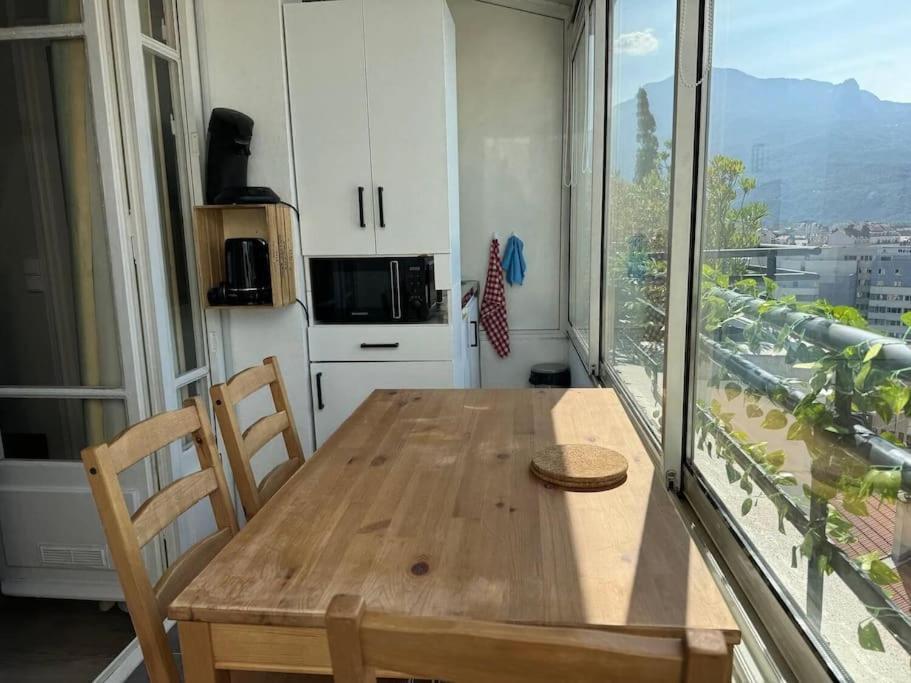 Le Rooftop Calme Et Terrasse A 1 Minute De La Gare غرونوبل المظهر الخارجي الصورة